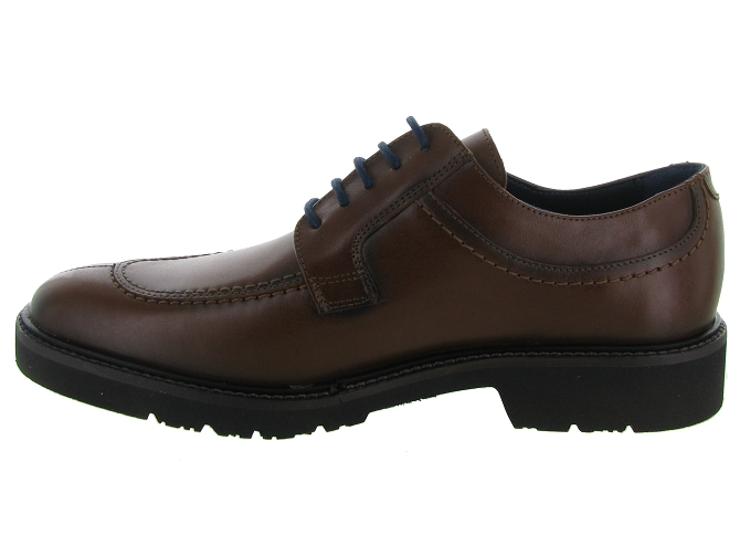 chaussures a lacets - Cérémonie - homme - Cuir - Marron - Fluchos4904501_4