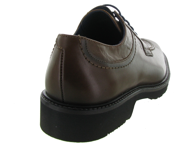 chaussures a lacets - Cérémonie - homme - Cuir - Marron - Fluchos4904501_5