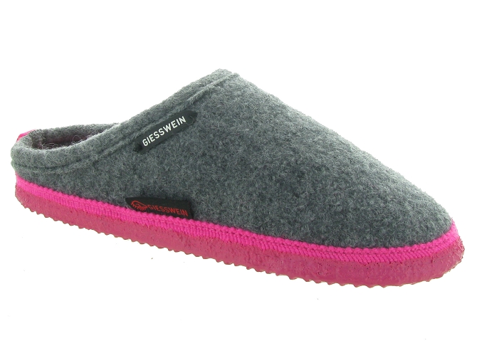 Giesswein chaussons et pantoufles woolpops femme gris