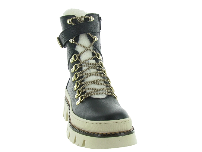 apres ski bottes fourrees - Botte de neige - femme - Cuir - Noir - Armando4911702_3