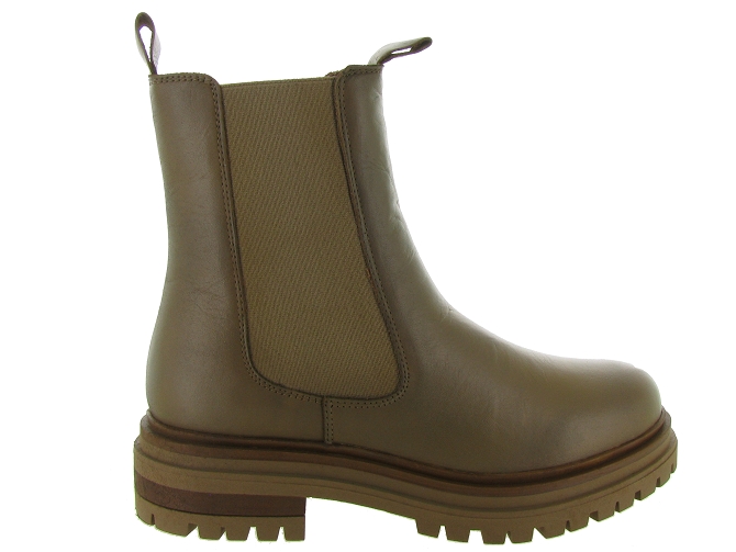 bottines et boots - Chelsea - femme - Cuir - Marron - Creator4912901_2