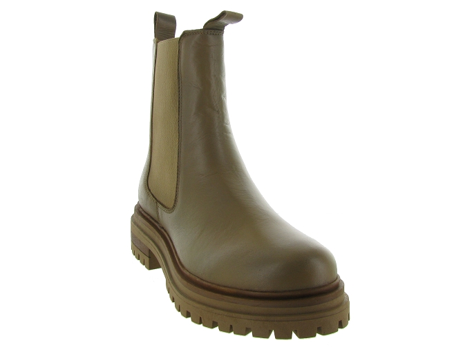 bottines et boots - Chelsea - femme - Cuir - Marron - Creator4912901_3