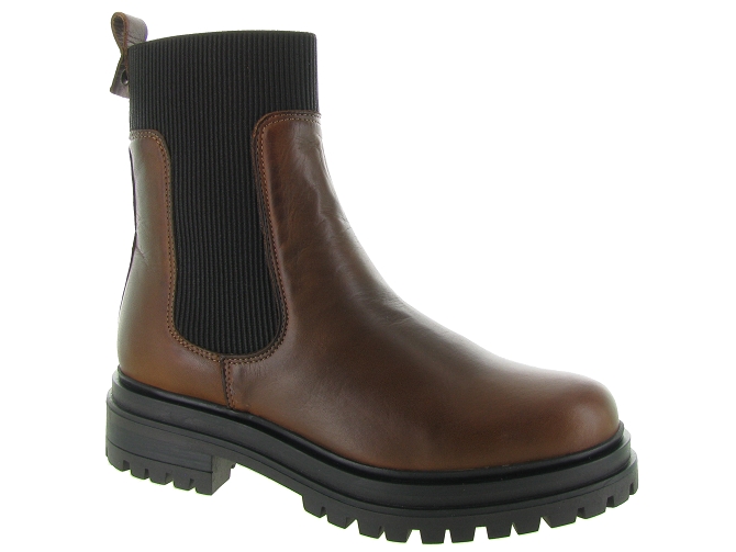 bottines et boots - Chelsea - femme - Cuir - Marron - Creator
