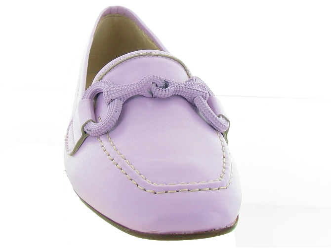 mocassins - Elégant - femme - Cuir - Violet - Giancarlo4913701_3