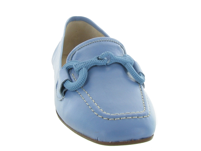 mocassins - Elégant - femme - Cuir - Bleu - Giancarlo4913704_3