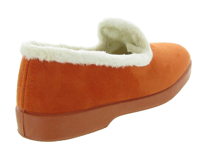 chaussons et pantoufles - Charentaise - femme - Synthétique - Orange - La maison de l espadrille4916103_5