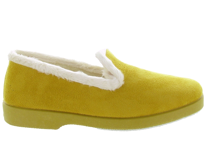 La maison de l espadrille chaussons et pantoufles 7635 neo charentaise jaune4916104_2