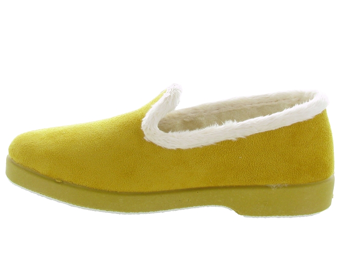 La maison de l espadrille chaussons et pantoufles 7635 neo charentaise jaune4916104_4