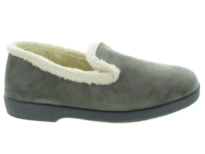 La maison de l espadrille chaussons et pantoufles 7635 neo charentaise gris4916105_2