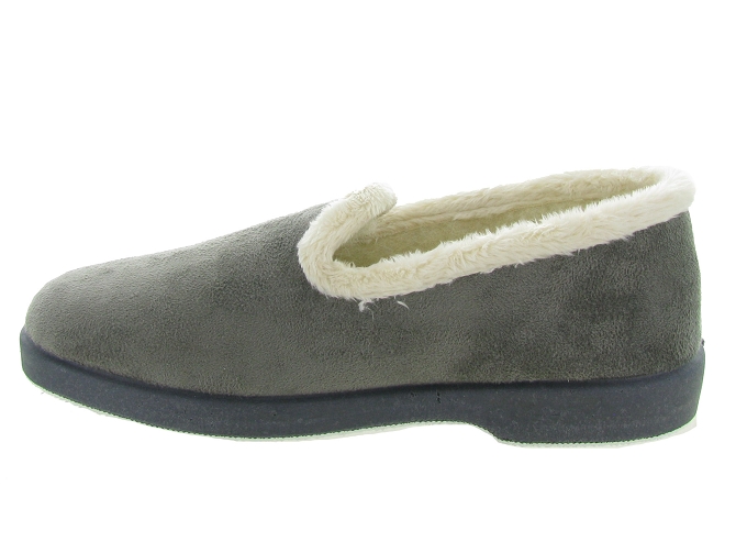 La maison de l espadrille chaussons et pantoufles 7635 neo charentaise gris4916105_4