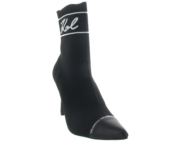 Karl lagerfeld bottines et boots kl31362 pandara noir4918501_3