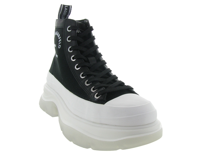 baskets et sneakers - Montante - femme - Toile  - Noir - Karl lagerfeld4918801_3