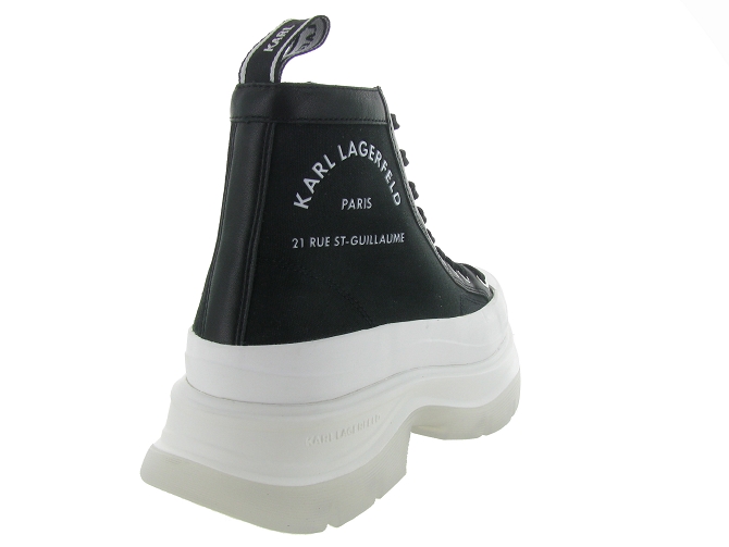baskets et sneakers - Montante - femme - Toile  - Noir - Karl lagerfeld4918801_5