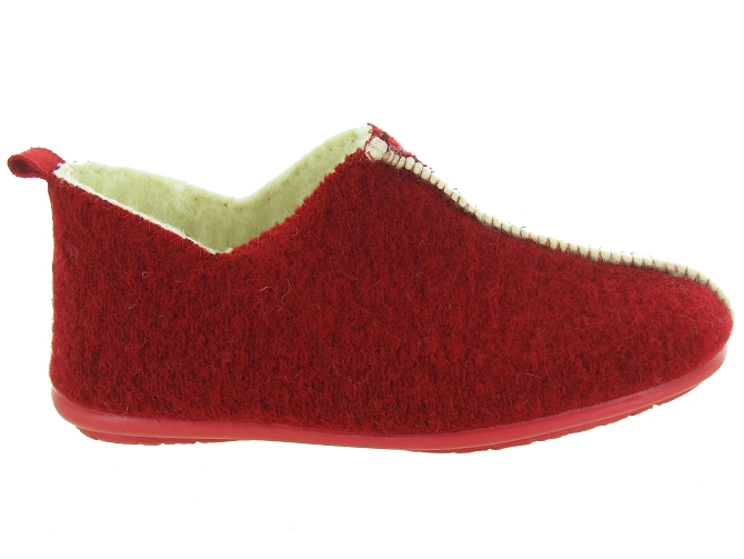 Maison armando chaussons et pantoufles 22w rouge4919603_2