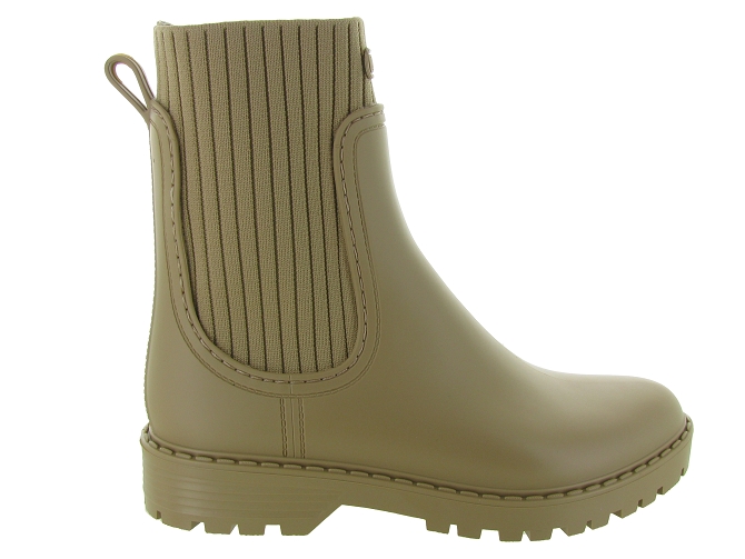 bottines et boots - Chaussette - femme - Synthétique - Beige - Unisa4919901_2