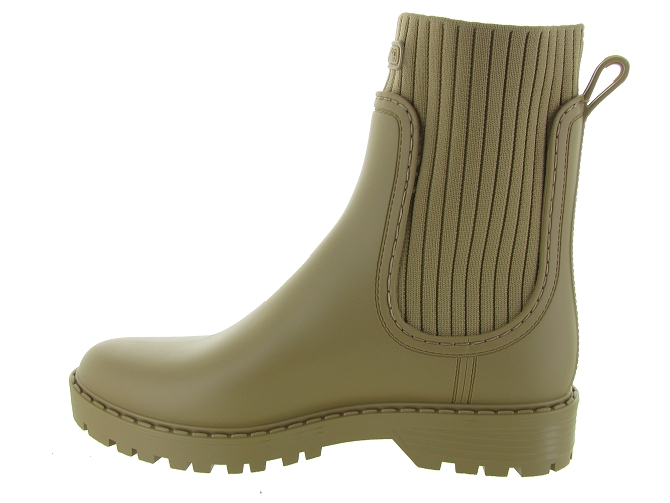 bottines et boots - Chaussette - femme - Synthétique - Beige - Unisa4919901_4
