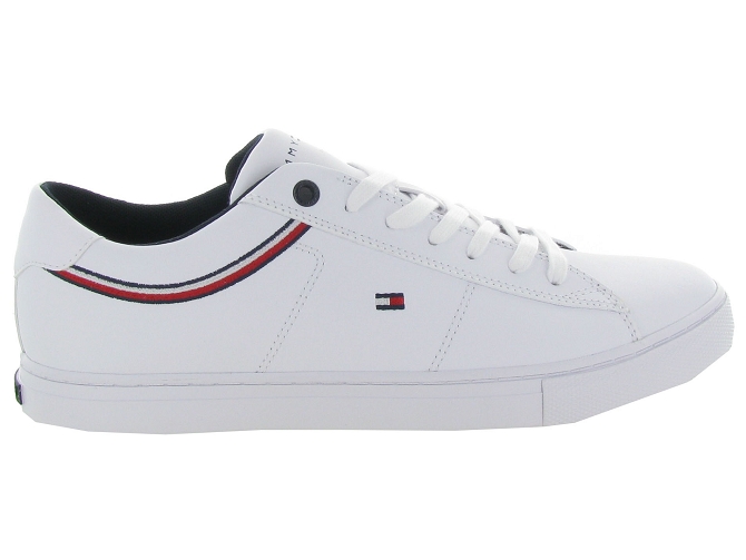 baskets et sneakers - Confort - homme - Cuir - Blanc - Tommy hilfiger4922001_2