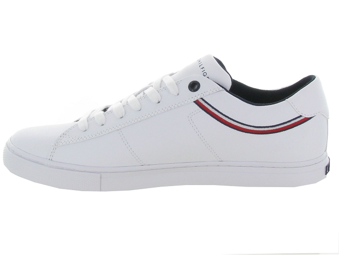 baskets et sneakers - Confort - homme - Cuir - Blanc - Tommy hilfiger4922001_4