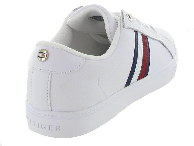 baskets et sneakers - Tendance - femme - Cuir - Blanc - Tommy hilfiger4922202_5