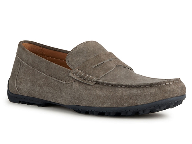 Geox mocassins u35cfb kosmopolis taupe