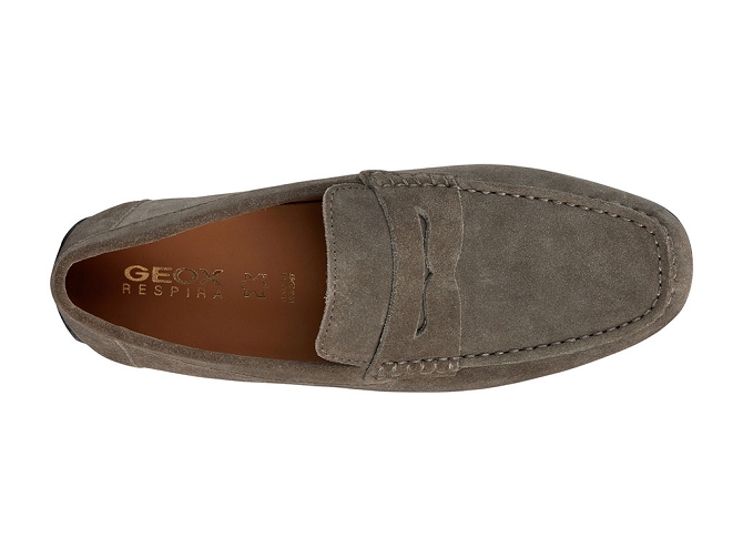 Geox mocassins u35cfb kosmopolis taupe4924402_5