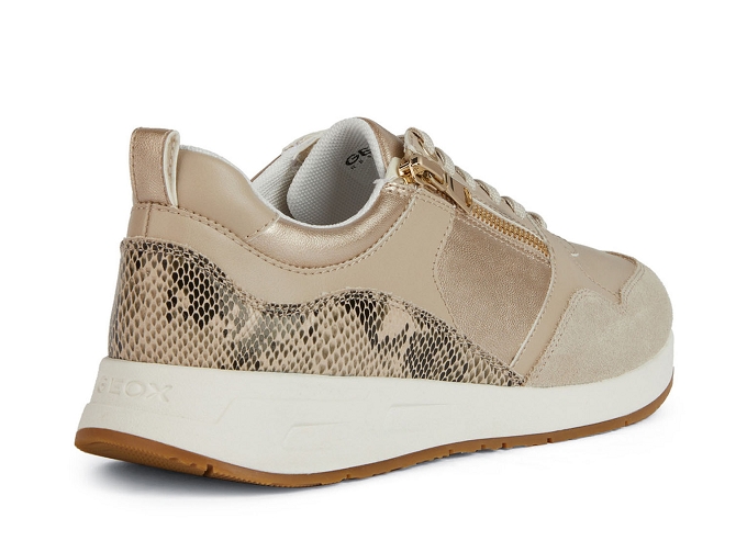 Geox baskets et sneakers d35nqa bulmya taupe4924802_4