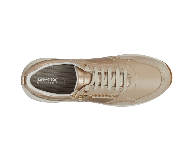 Geox baskets et sneakers d35nqa bulmya taupe4924802_5