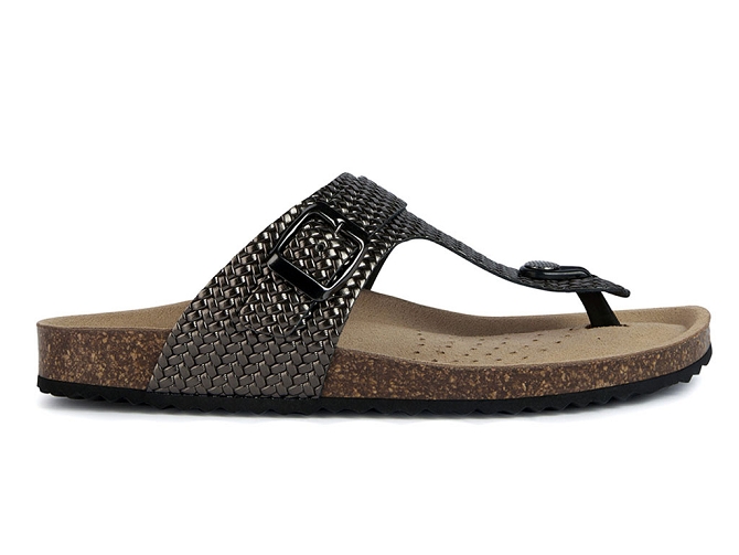 nu pieds - Mule Sabot - femme - Cuir - Bronze - Geox4925501_2