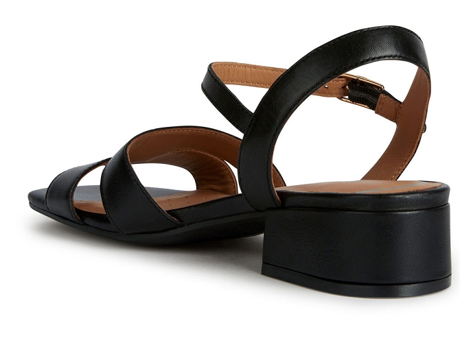 nu pieds - Cérémonie - femme - Cuir - Noir - Geox4925702_3