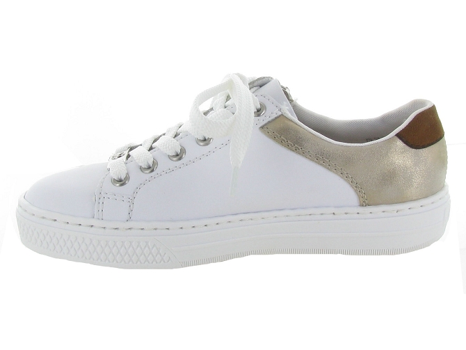 Rieker baskets et sneakers l59a1 blanc4926401_4