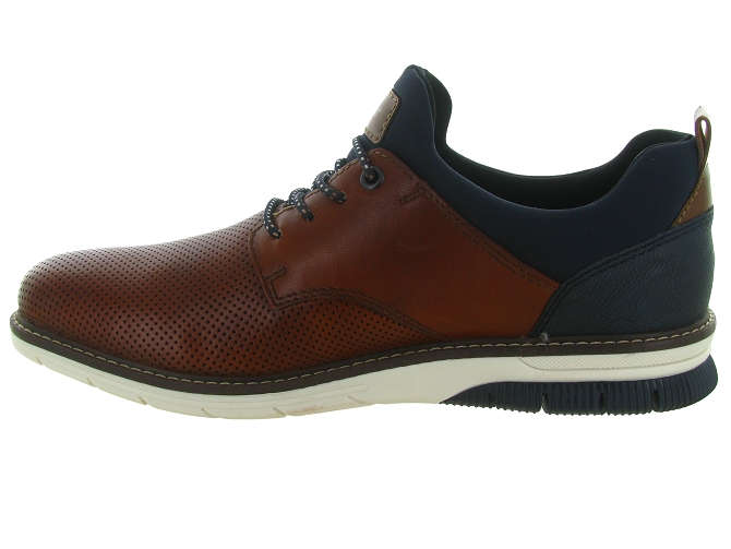 chaussures a lacets - Cérémonie - homme - Cuir - Marron - Rieker4928701_4