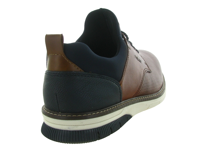 chaussures a lacets - Cérémonie - homme - Cuir - Marron - Rieker4928701_5
