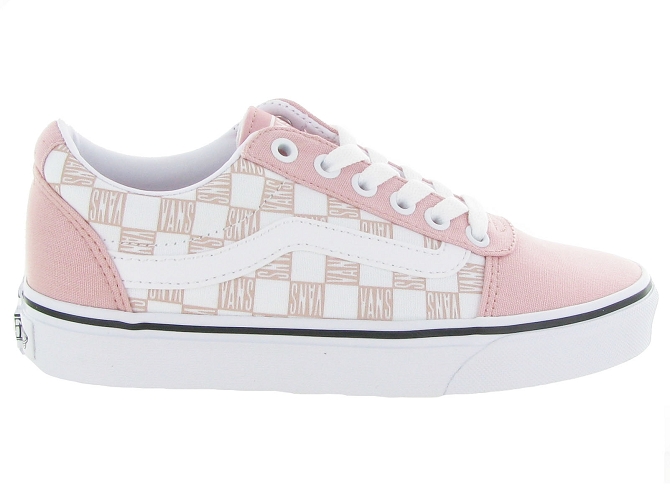 Vans baskets et sneakers ward vans logo rose4931001_2