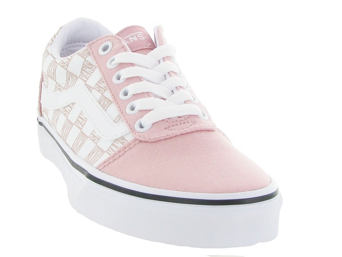 Vans baskets et sneakers ward vans logo rose4931001_3