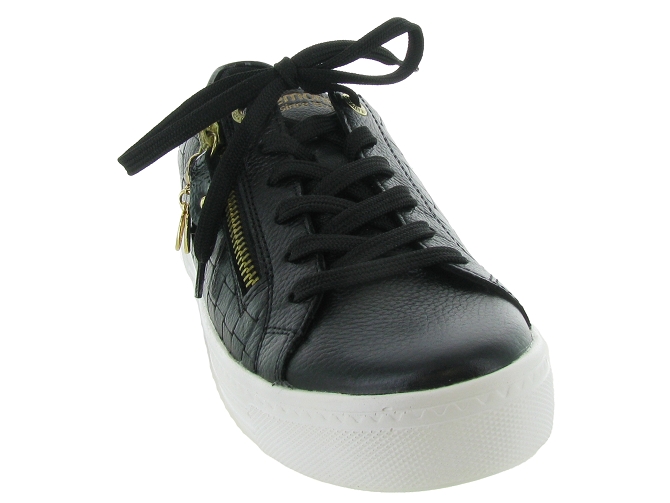 baskets et sneakers - Confort - femme - Cuir - Noir - Remonte4932501_3