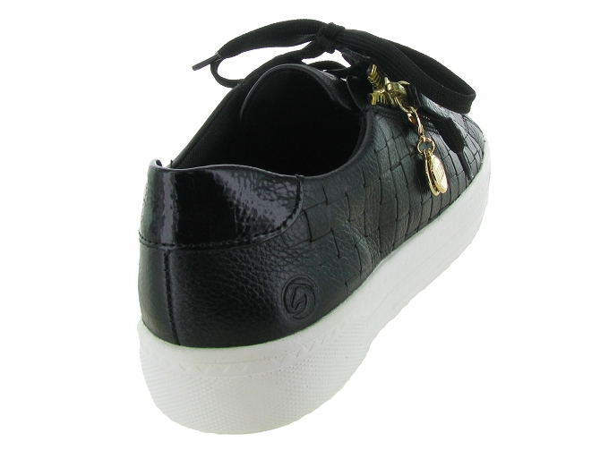 baskets et sneakers - Confort - femme - Cuir - Noir - Remonte4932501_5