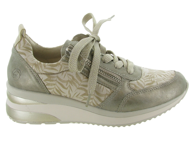 baskets et sneakers - Confort - femme - Synthétique - Beige - Remonte4932601_2
