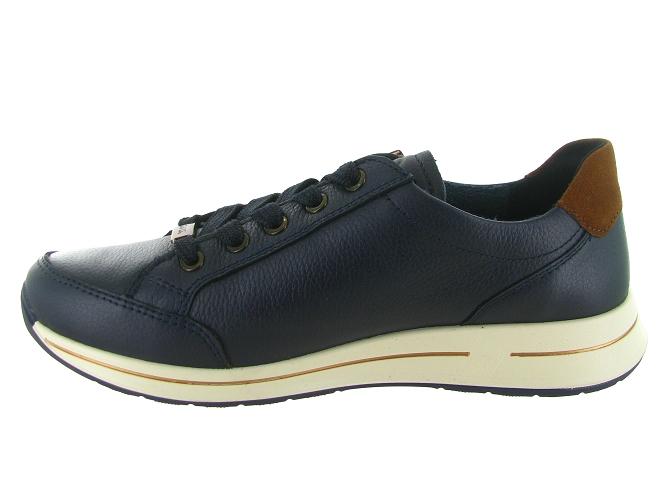baskets et sneakers - Confort - femme - Cuir - Bleu Marine - Ara4933603_4