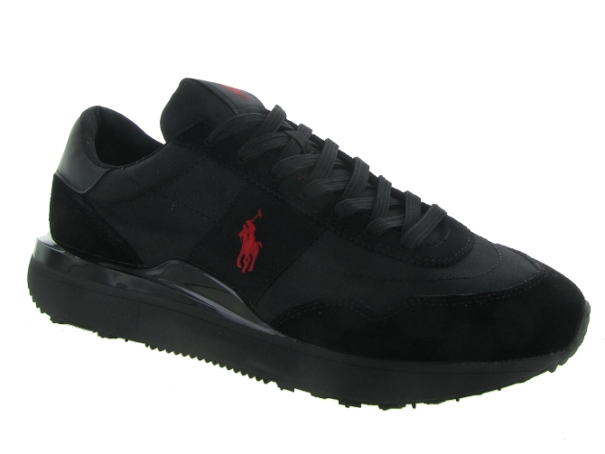 Ralph lauren baskets et sneakers train 89 full black noir