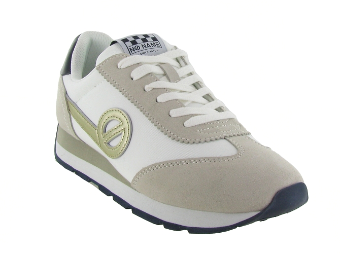 No name baskets et sneakers city run jogger blanc4938401_3