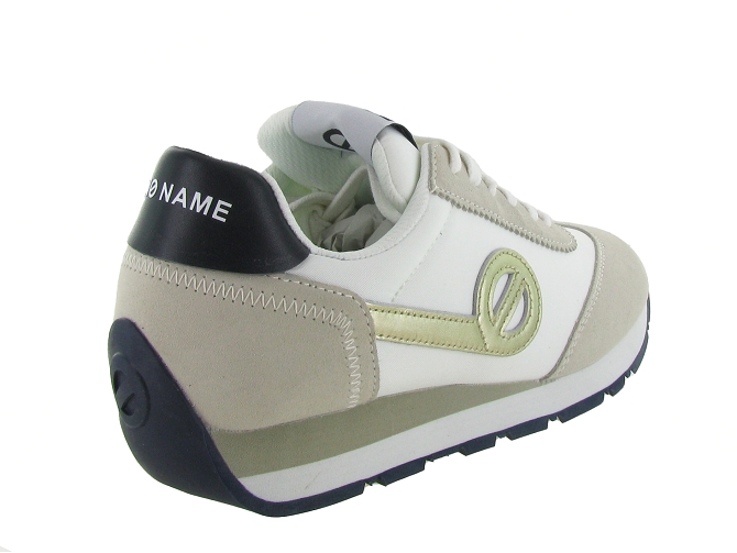 No name baskets et sneakers city run jogger blanc4938401_5