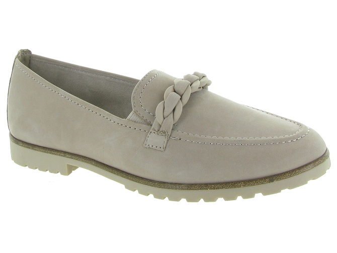 mocassins - Elégant - femme - Cuir - Gris - Tamaris