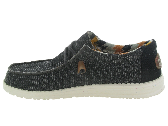 Hey dude baskets et sneakers wally ecosox anthracite4940601_4