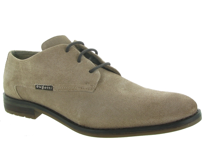 Bugatti chaussures a lacets aeq01 zanerio beige