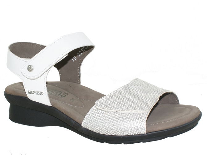 nu pieds - Confort - femme - Cuir - Beige - Mephisto