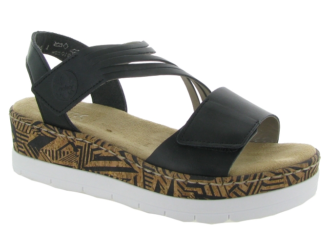 Rieker nu pieds v3964 noir