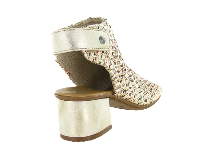 sandales et nu pieds - Casual - femme - Synthétique - Beige - Rieker4947302_5