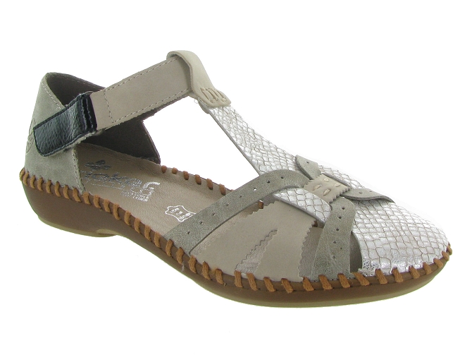 Rieker ballerines m1650 beige