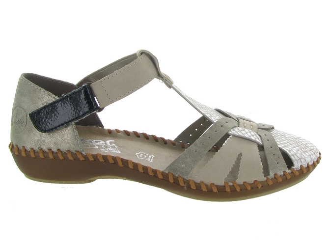 ballerines - Ballerine plate - femme - Synthétique -  - Rieker4948001_2