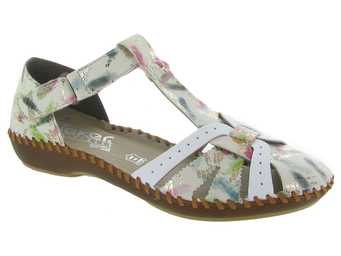 Rieker ballerines m1650 multicolor